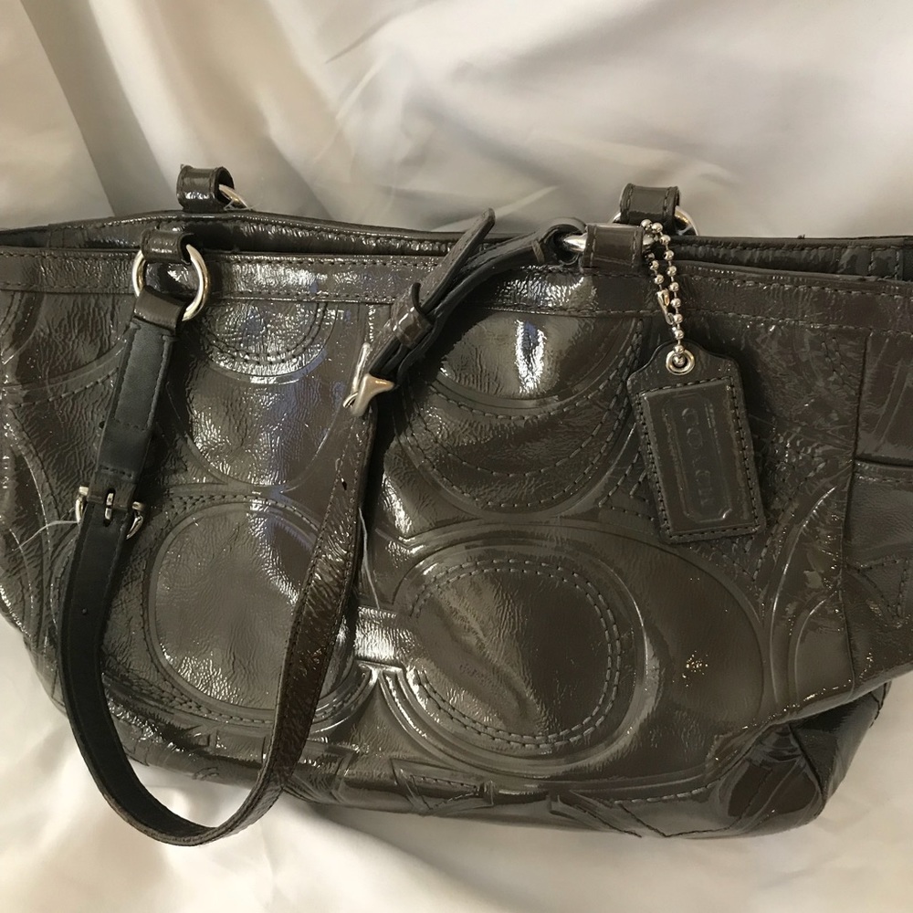 Coach purse and coordinating wallet.
